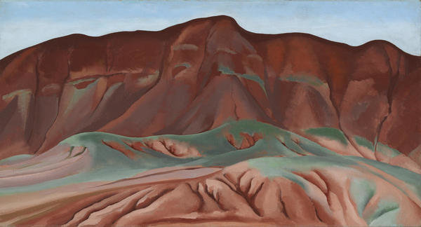 Purple Hills Ghost Ranch 2 Purple Hills No II 1934 By Georgia O