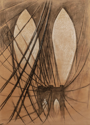 Georgia O'Keeffe, Study for 'Brooklyn Bridge', 1949