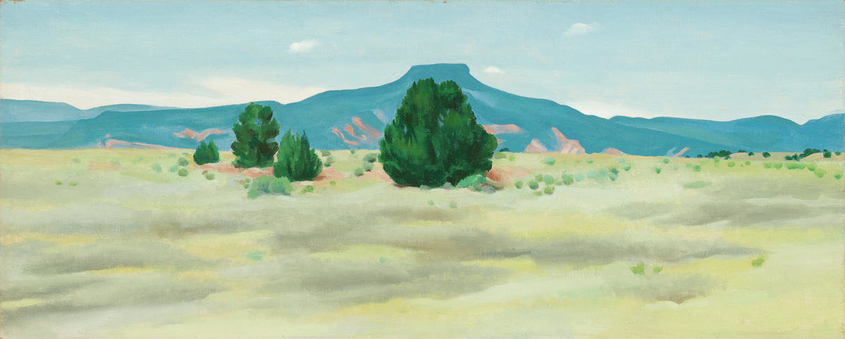 Ghost Ranch Landscape, ca. 1936 by Georgia O'Keeffe - Paper Print