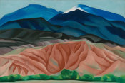 Georgia O'Keeffe - Black Mesa Landscape, New Mexico / Out Back of Maries II, 1930