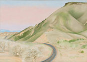 Georgia O'Keeffe - Mesa and Road East II, 1952