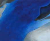 Georgia O'Keeffe - Blue--A, 1959