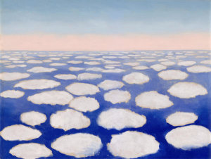 Georgia O'Keeffe - Above the Clouds I, 1962-1963