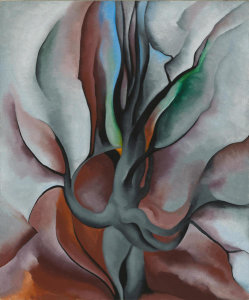 Georgia O'Keeffe - Autumn Trees - The Maple, 1924