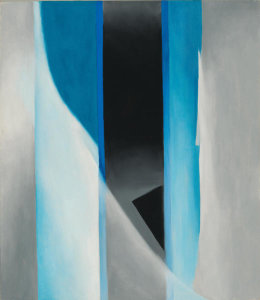 Georgia O'Keeffe - Blue II, 1958