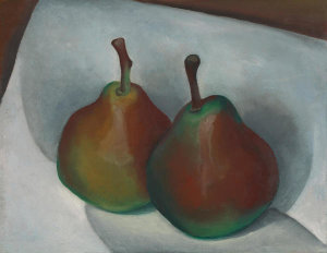 Georgia O'Keeffe - Untitled (Two Pears), 1921