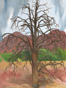Georgia O'Keeffe - Dead Piñon Tree, 1943