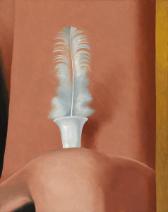 Georgia O'Keeffe - White Feather, 1941
