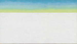 Georgia O'Keeffe - Sky Above Clouds/ Yellow Horizon and Clouds, 1976-1977