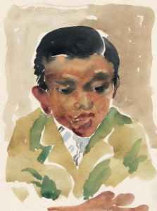 Georgia O'Keeffe - Untitled (Boy), 1916