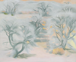 Georgia O'Keeffe - Winter Trees, Abiquiu, III, 1950