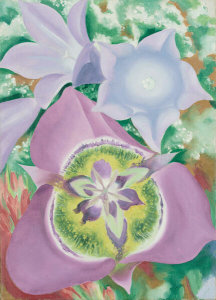 Georgia O'Keeffe - Mountain Flowers No. II / Mariposa Lily – Pink, 1940
