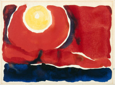 Georgia O'Keeffe - Evening Star No. VI, 1917
