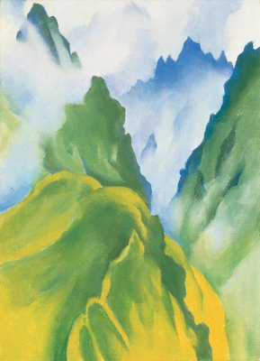 Georgia O'Keeffe - Machu Picchu I, 1957