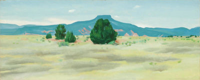 Georgia O'Keeffe - Ghost Ranch Landscape, ca. 1936