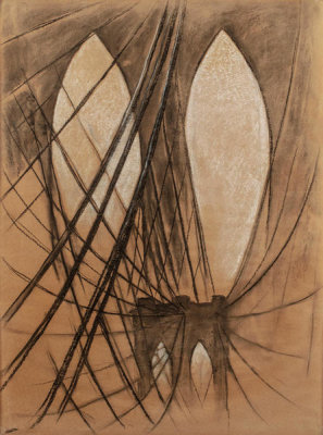 Georgia O'Keeffe - Study for "Brooklyn Bridge", 1949