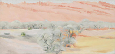Georgia O'Keeffe - Untitled (New Mexico Landscape), ca. 1943