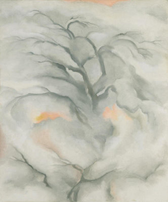 Georgia O'Keeffe - Winter Trees, Abiquiu I, 1950