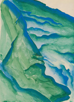 Georgia O'Keeffe - Peruvian Landscape, 1956–1957