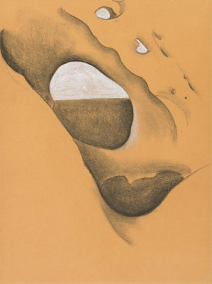 Georgia O'Keeffe - Untitled (Abstraction), 1943