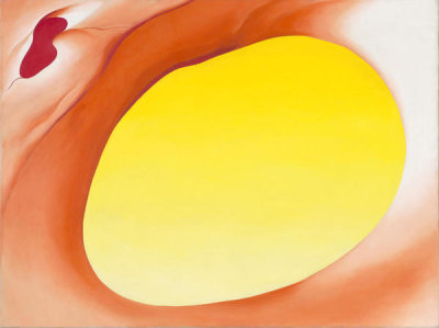 Georgia O'Keeffe - Pelvis Series, Red with Yellow, 1945