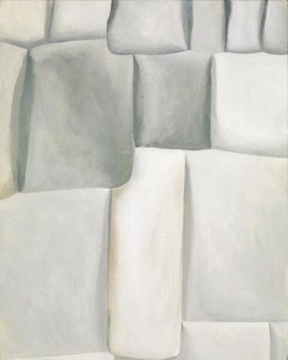 Georgia O'Keeffe - Untitled (Sacsayhuaman), 1957
