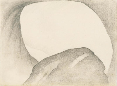 Georgia O'Keeffe - Untitled (Landscape), 1960s