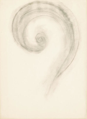 Georgia O'Keeffe - Untitled (Abstraction), 1970s