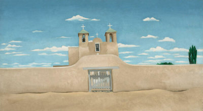 Georgia O’Keeffe - Front of Ranchos Church, 1930