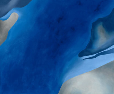 Georgia O'Keeffe - Blue B, 1959