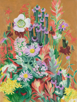 Georgia O'Keeffe - Mountain Flowers No. I, 1940