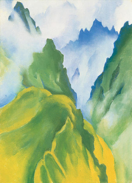 Machu Picchu I 1957 by Georgia O Keeffe - Paper and 